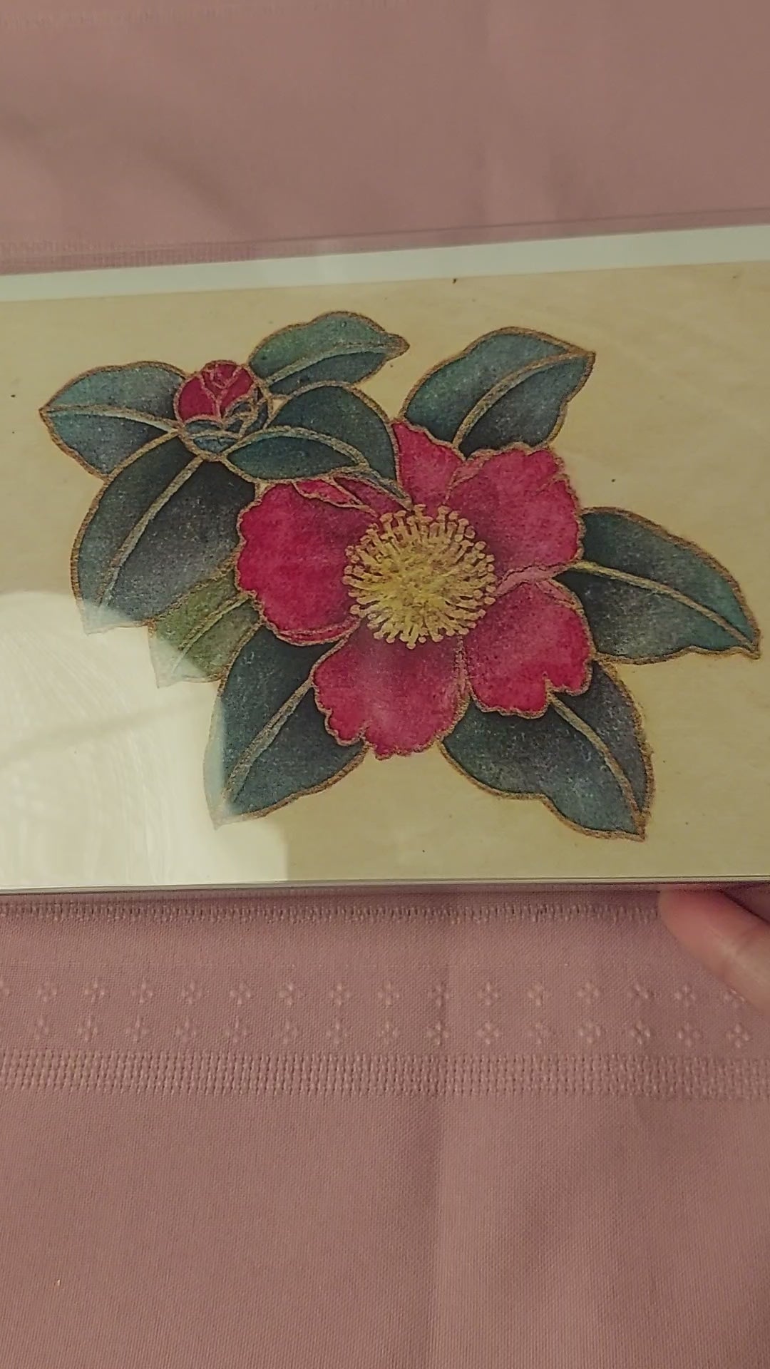 Camellia Greeting Card